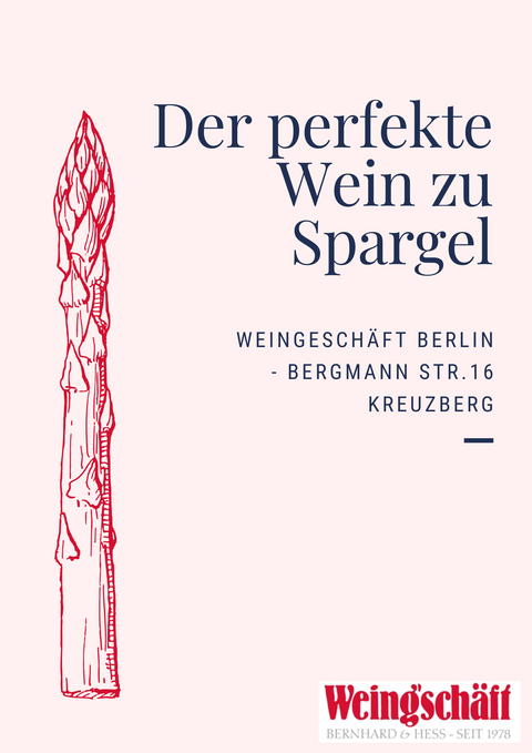 Die perfekten Weine zu Spargel